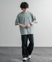 日本未展開モデル THE NORTH FACE ザ・ノースフェイス WHITE LABEL ホワイトレーベル POCKET S/S R/TEE オーバーサイズ胸ポケット付き半袖Tシャツ 16017