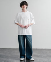 日本未展開モデル THE NORTH FACE ザ・ノースフェイス WHITE LABEL ホワイトレーベル POCKET S/S R/TEE オーバーサイズ胸ポケット付き半袖Tシャツ 16017