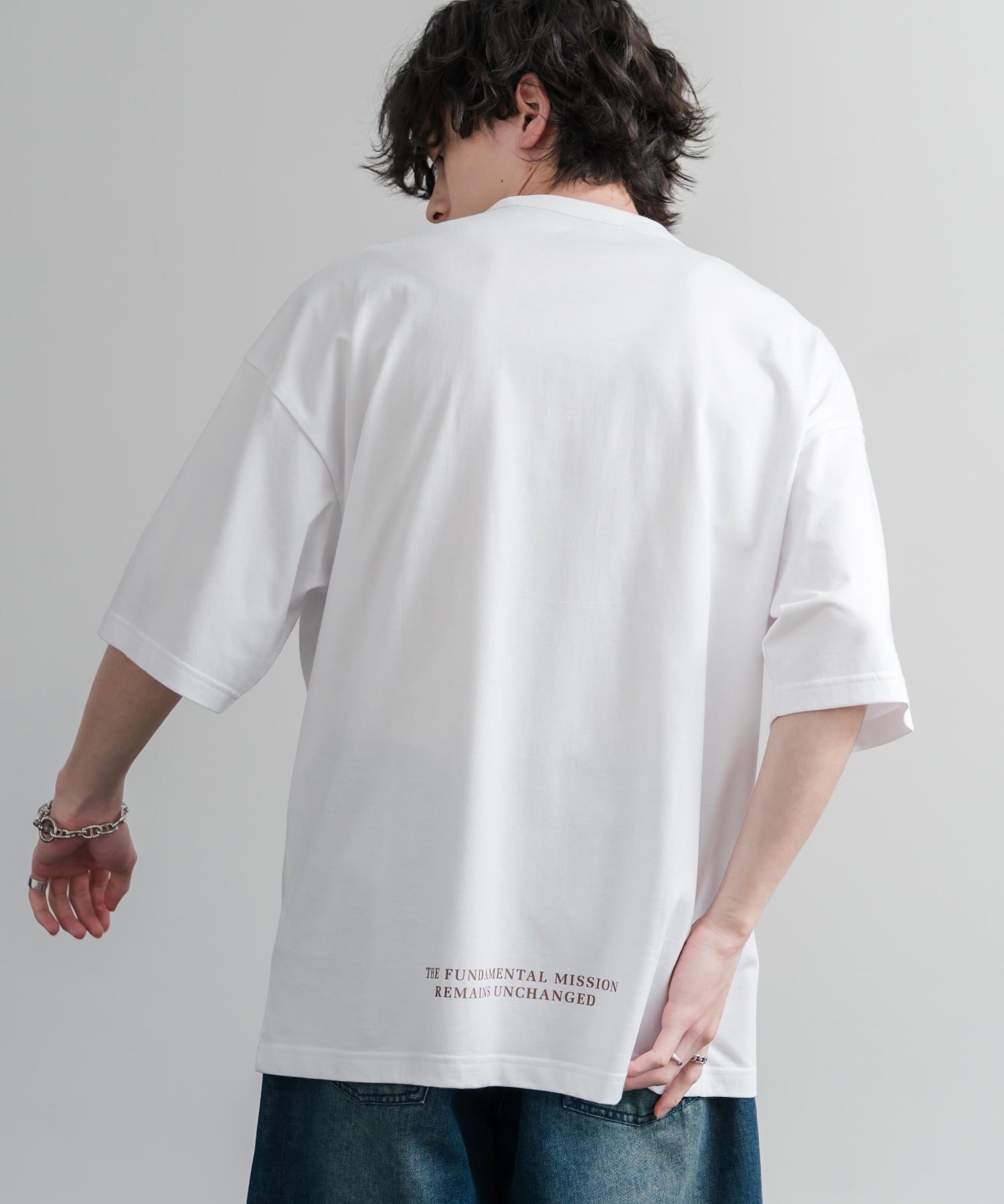 日本未展開モデル THE NORTH FACE ザ・ノースフェイス WHITE LABEL ホワイトレーベル POCKET S/S R/TEE オーバーサイズ胸ポケット付き半袖Tシャツ 16017