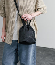日本未展開モデル THE NORTH FACE ザ・ノースフェイス WHITE LABEL ホワイトレーベル BONNEY BUCKET BAG MINI 2WAYミニバケットバッグ/ショルダー巾着 16018