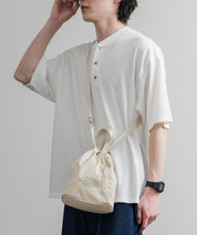 日本未展開モデル THE NORTH FACE ザ・ノースフェイス WHITE LABEL ホワイトレーベル BONNEY BUCKET BAG MINI 2WAYミニバケットバッグ/ショルダー巾着 16018