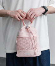 日本未展開モデル THE NORTH FACE ザ・ノースフェイス WHITE LABEL ホワイトレーベル LINDEN MESH BUCKET BAG MINI 2WAYバケットショルダーバッグ/ハンドバッグ 16019