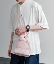 日本未展開モデル THE NORTH FACE ザ・ノースフェイス WHITE LABEL ホワイトレーベル LINDEN MESH BUCKET BAG MINI 2WAYバケットショルダーバッグ/ハンドバッグ 16019