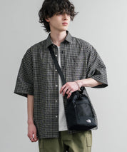 日本未展開モデル THE NORTH FACE ザ・ノースフェイス WHITE LABEL ホワイトレーベル LINDEN MESH BUCKET BAG MINI 2WAYバケットショルダーバッグ/ハンドバッグ 16019