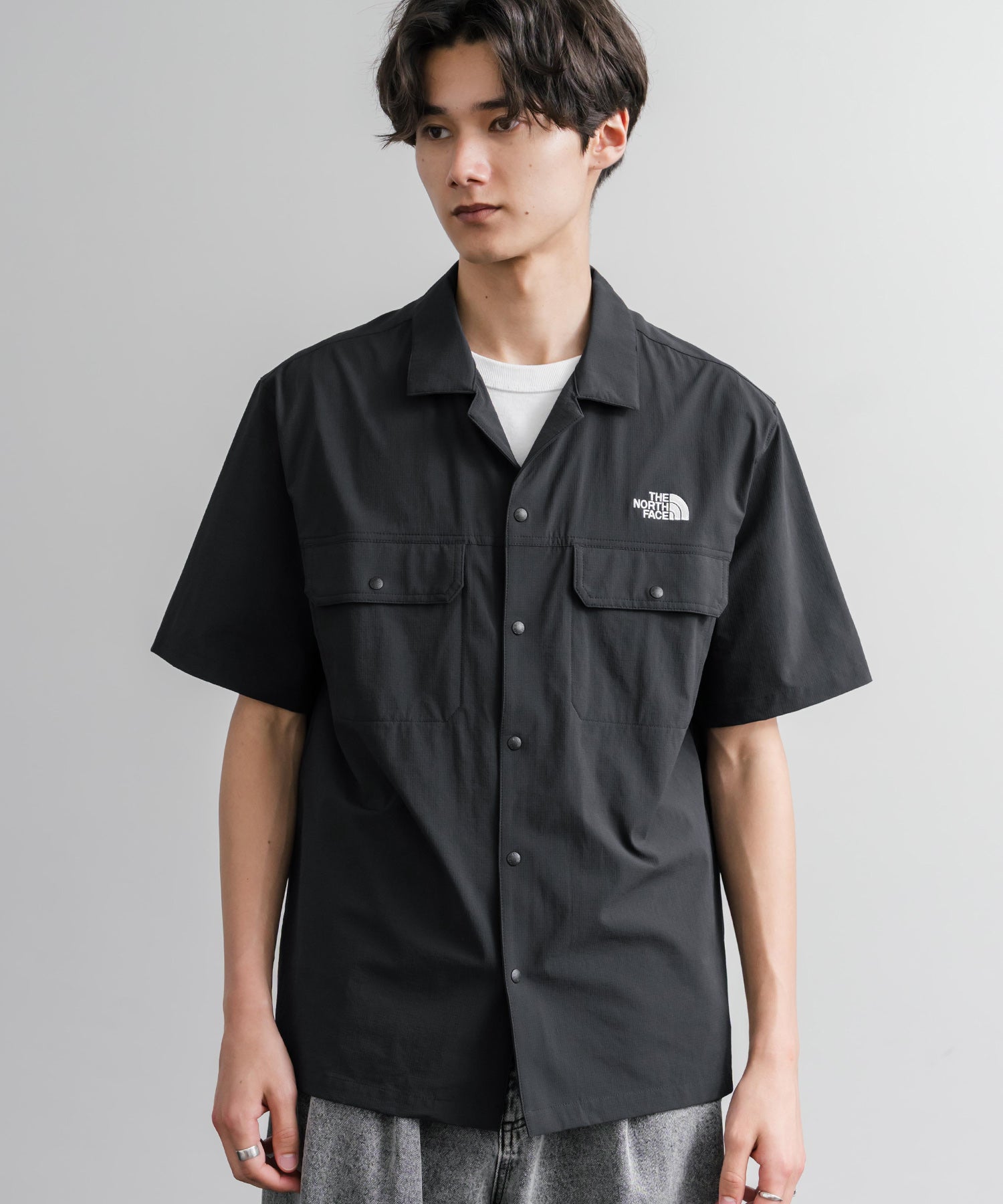 THE NORTH FACE ザ・ノースフェイス M'S KANTE SHIRTS ワンポイント