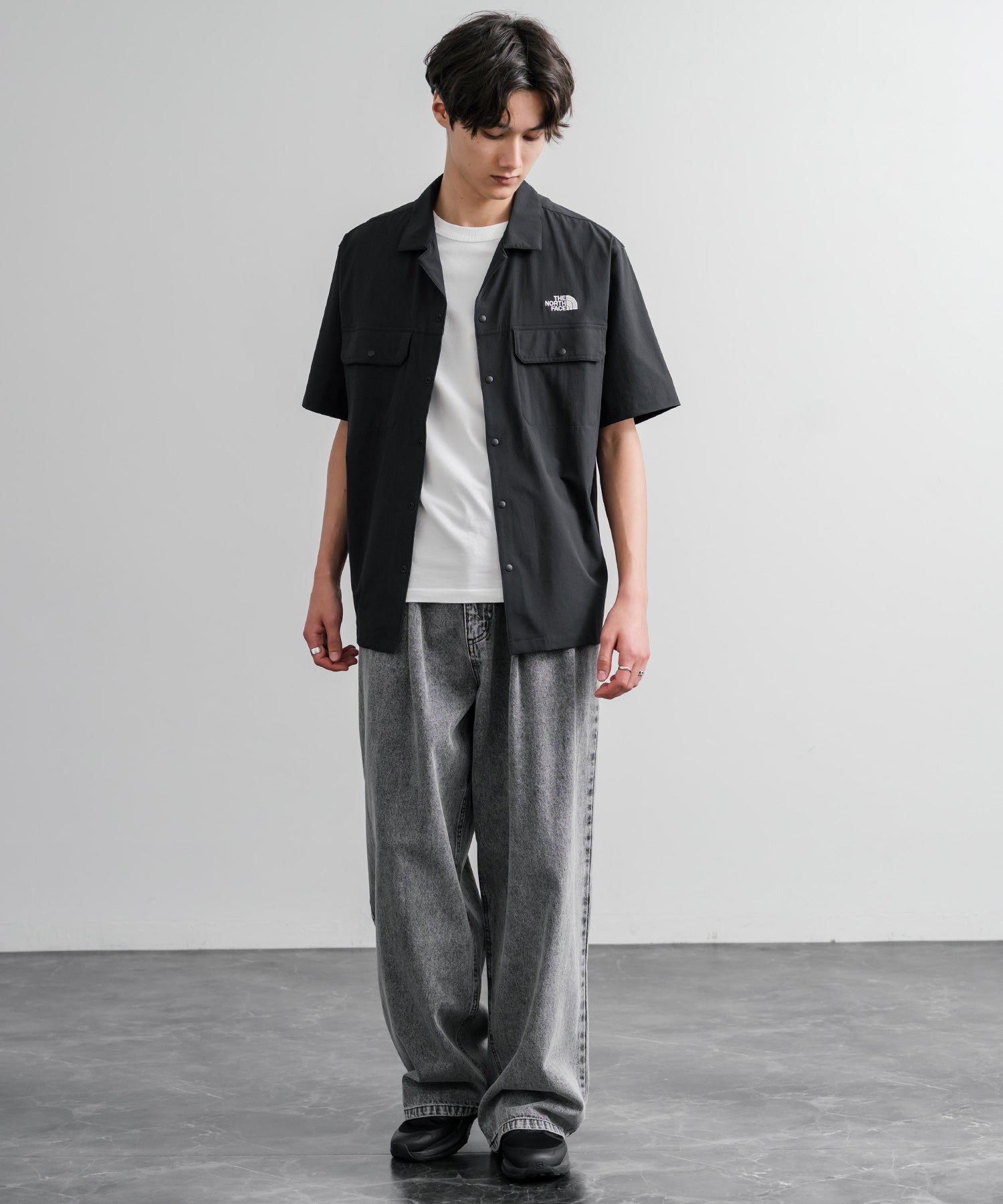 THE NORTH FACE ザ・ノースフェイス M'S KANTE SHIRTS ワンポイント