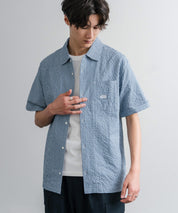 THE NORTH FACE ザ・ノースフェイス M'S TRAVELER CHECK S/S SHIRTS ワンポイントロゴ刺繍ギンガムチェック柄半袖シャツ 16021
