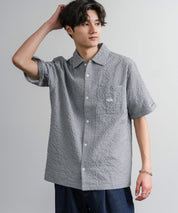 THE NORTH FACE ザ・ノースフェイス M'S TRAVELER CHECK S/S SHIRTS ワンポイントロゴ刺繍ギンガムチェック柄半袖シャツ 16021