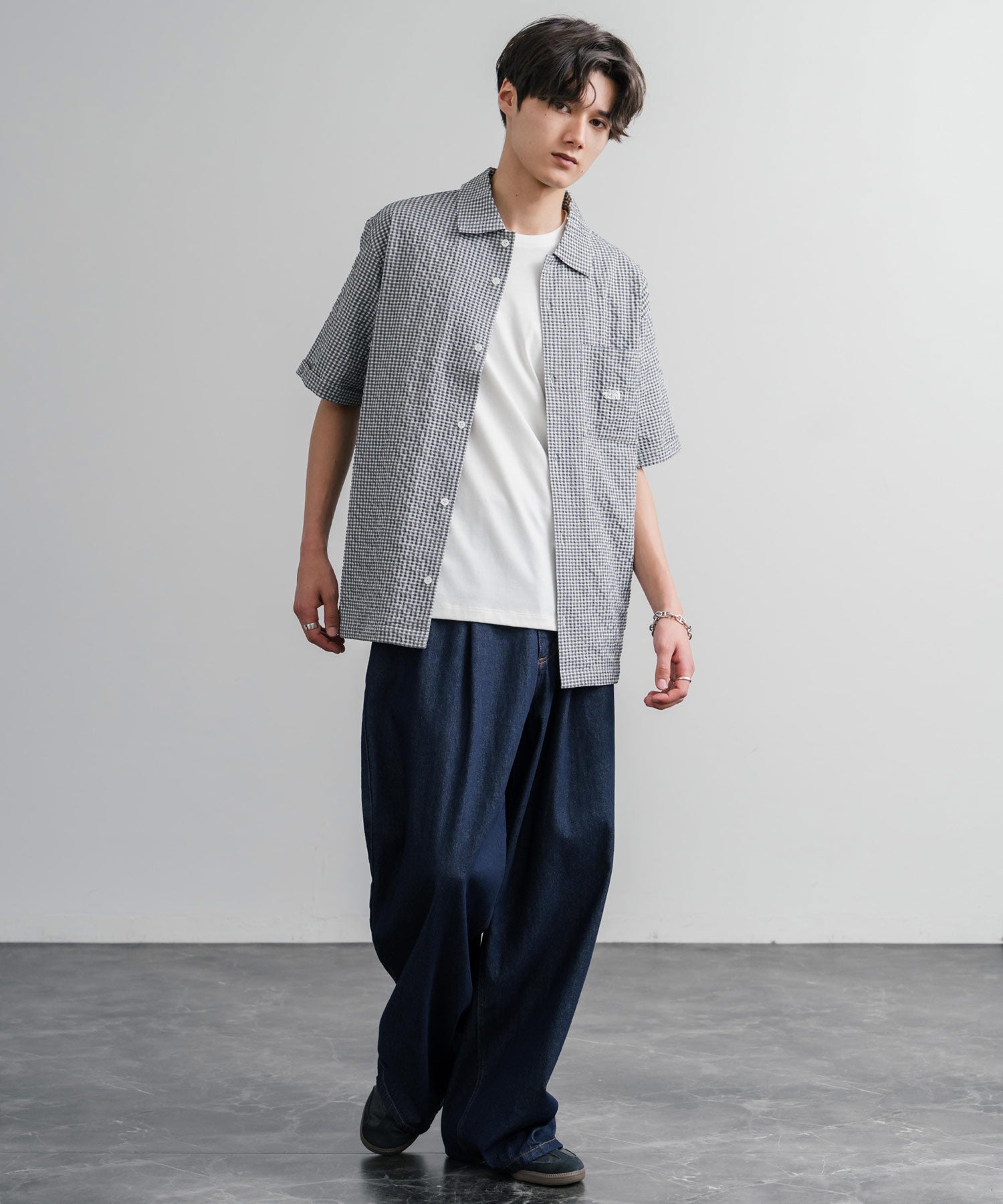 THE NORTH FACE ザ・ノースフェイス M'S TRAVELER CHECK S/S SHIRTS