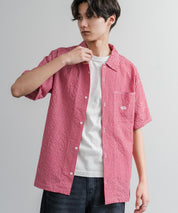 THE NORTH FACE ザ・ノースフェイス M'S TRAVELER CHECK S/S SHIRTS ワンポイントロゴ刺繍ギンガムチェック柄半袖シャツ 16021