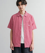 THE NORTH FACE ザ・ノースフェイス M'S TRAVELER CHECK S/S SHIRTS ワンポイントロゴ刺繍ギンガムチェック柄半袖シャツ 16021