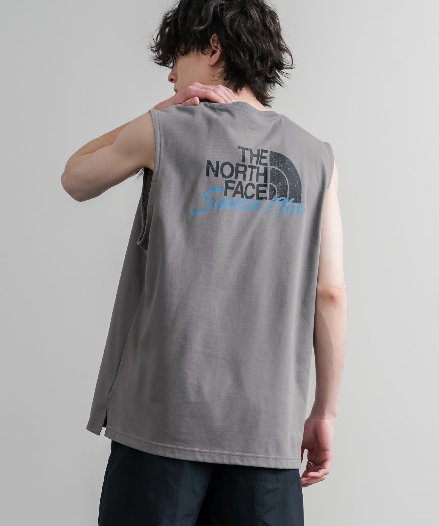 THE NORTH FACE M'S BASK SLEEVELESS 接触冷感バックグラフィック