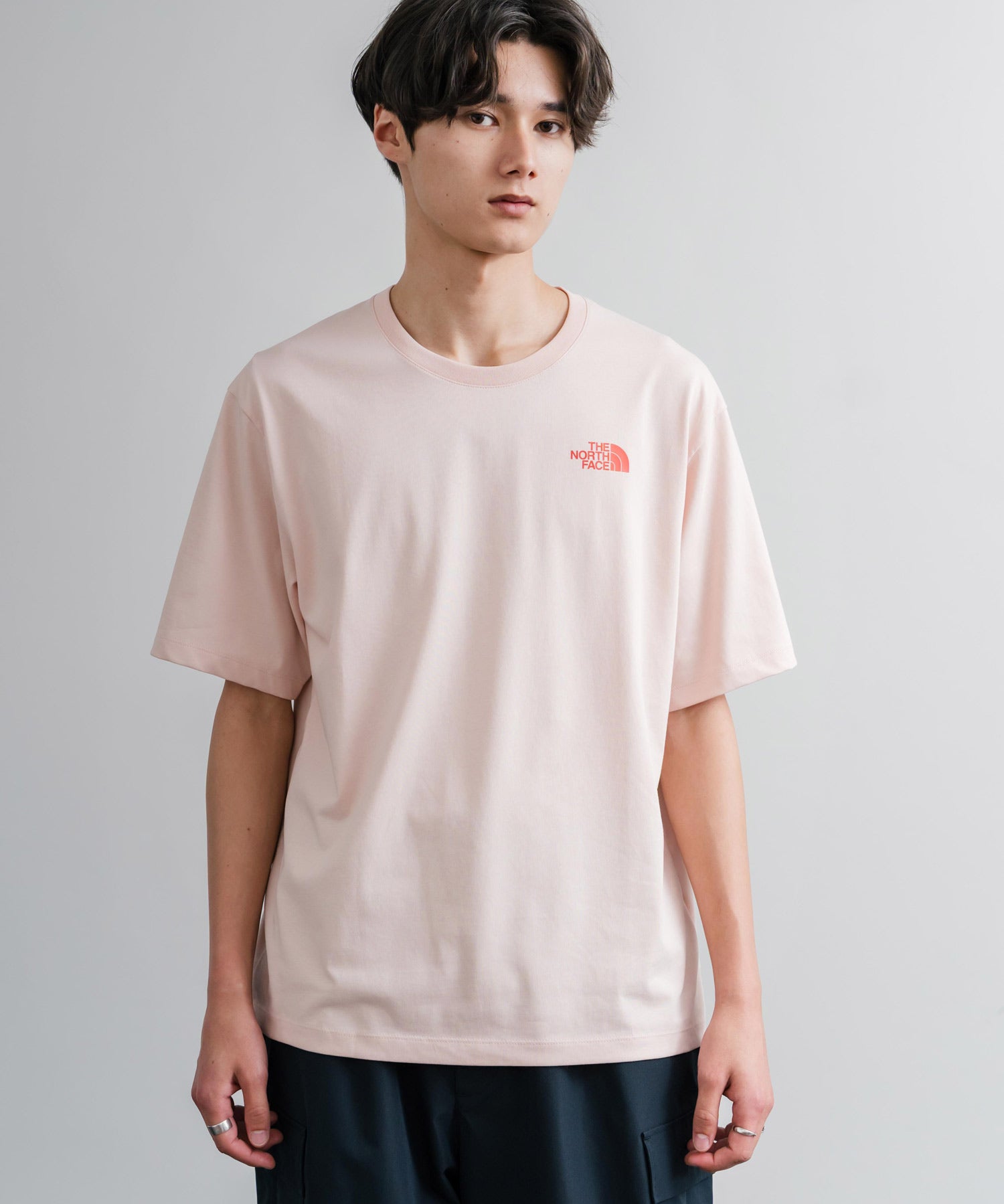 THE NORTH FACE ザ・ノースフェイス M'S EVERGREEN S/S R/TEE 1 バックプリント半袖クルーネックTシャツ 16023