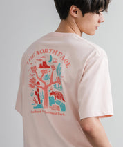 THE NORTH FACE ザ・ノースフェイス M'S EVERGREEN S/S R/TEE 1 バックプリント半袖クルーネックTシャツ 16023