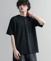 KRIFF MAYER クリフメイヤー 接触冷感・UVカット 夏季GO！TEE ヘンリーネック半袖Tシャツ 2555125 16029