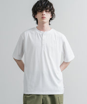 KRIFF MAYER クリフメイヤー 接触冷感・UVカット 夏季GO！TEE ヘンリーネック半袖Tシャツ 2555125 16029