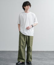 KRIFF MAYER クリフメイヤー 接触冷感・UVカット 夏季GO！TEE ヘンリーネック半袖Tシャツ 2555125 16029