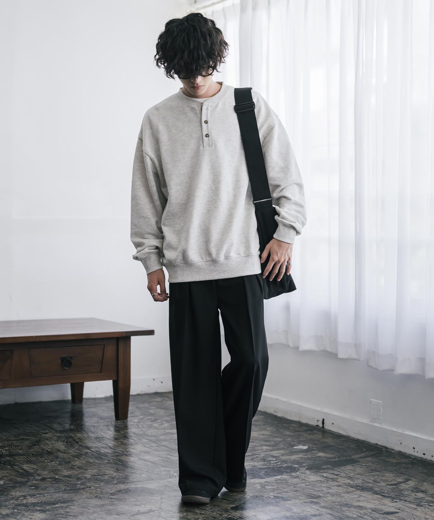 UMBRO アンブロ 別注コラボ ワンポイントロゴ刺繍ワンショルダーバッグ ナイロン/PUレザー 16033