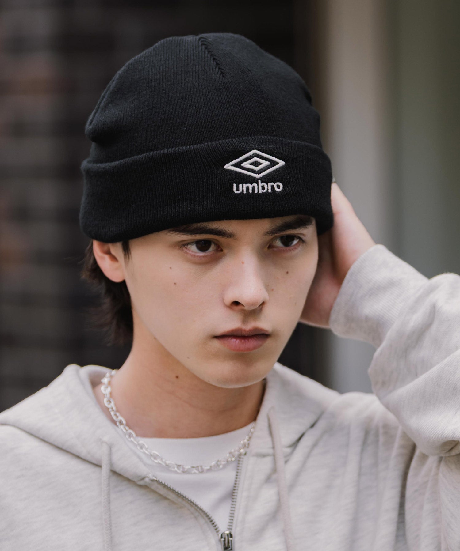 UMBRO アンブロ 別注コラボ 2WAYシングルニットワッチ ニットキャップ ビーニー 16034
