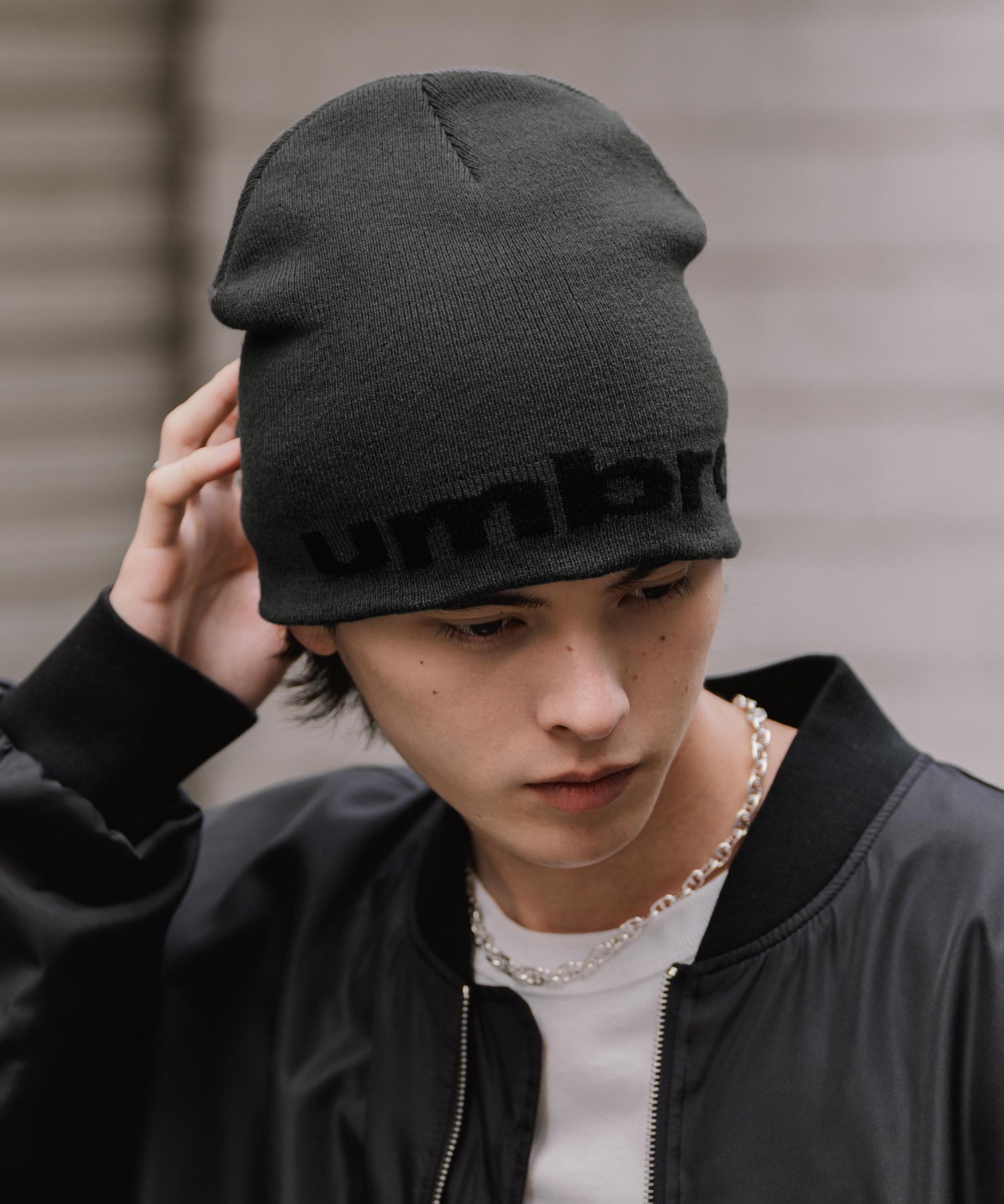 UMBRO アンブロ 別注コラボ 2WAYシングルニットワッチ ニットキャップ ビーニー 16034