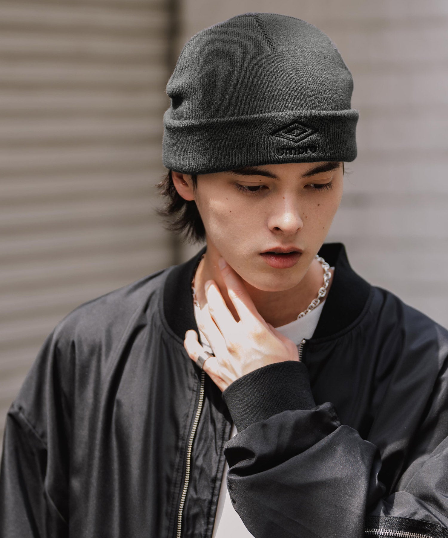 UMBRO アンブロ 別注コラボ 2WAYシングルニットワッチ ニットキャップ ビーニー 16034