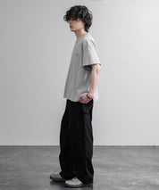 Upscape Audience アップスケープオーディエンス 日本製 国産ビッグサイズリメイクUSAファブリックポケット付き半袖Tシャツ AUD6739 16035