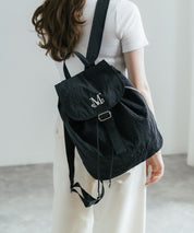 MUCENT MUTE MINI BACK PACK ロゴ刺繍バックパック ミニリュック 16037