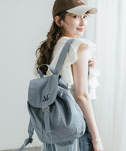 MUCENT MUTE MINI BACK PACK ロゴ刺繍バックパック ミニリュック 16037