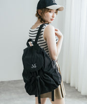 MUCENT TEENS BACK PACK ロゴ刺繍バックパック リュック 16038