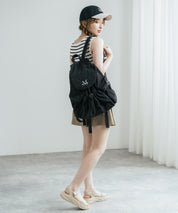 MUCENT TEENS BACK PACK ロゴ刺繍バックパック リュック 16038