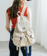 MUCENT TEENS BACK PACK ロゴ刺繍バックパック リュック 16038