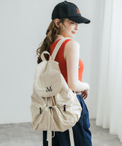 MUCENT TEENS BACK PACK ロゴ刺繍バックパック リュック 16038