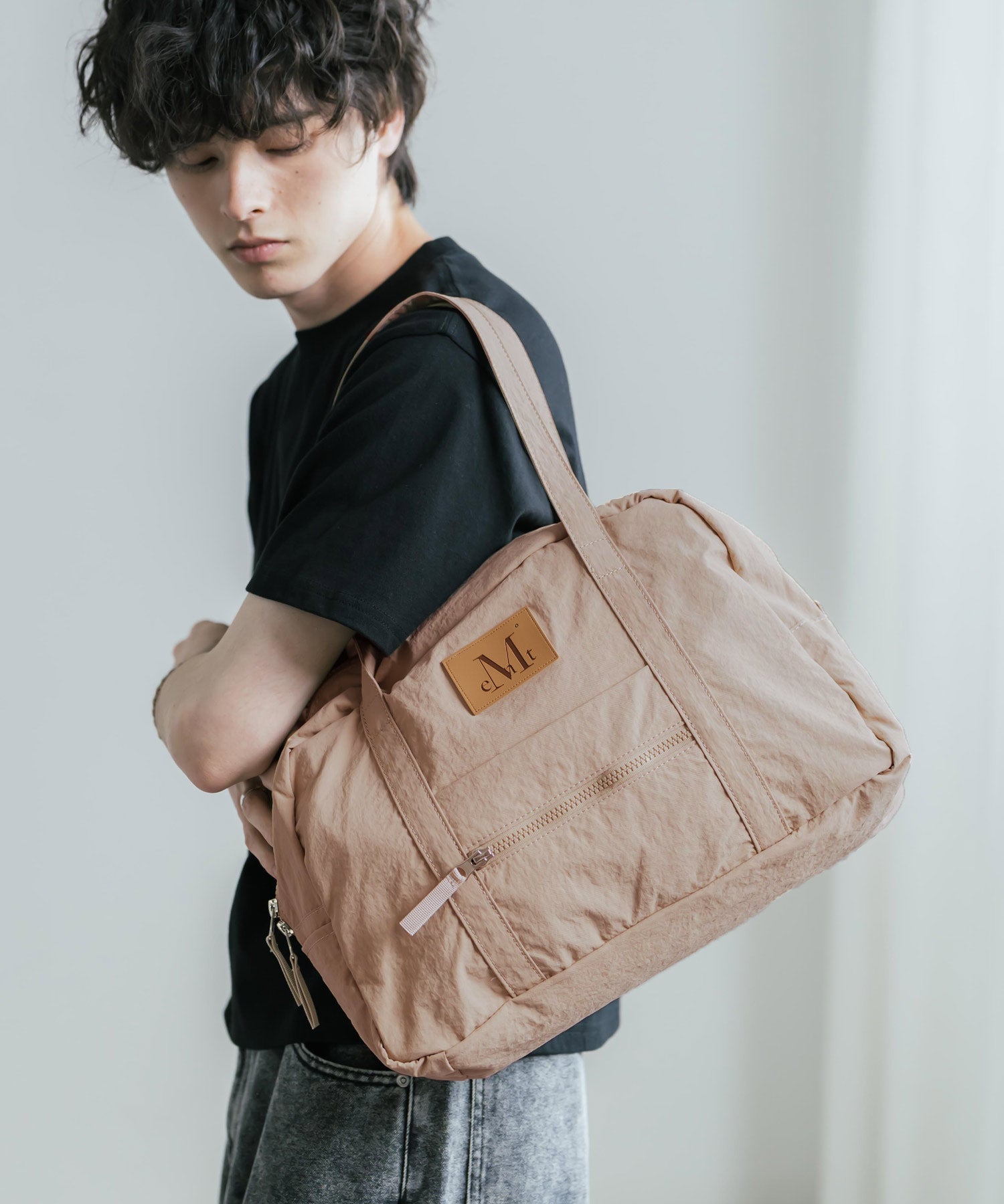 【新品未使用】90s ROCA WEAR ワンショルダー ボストンバッグ MUCENT ムセント AMANDA FRONT POCKET SHOULDER BAG UNISEX ボストン