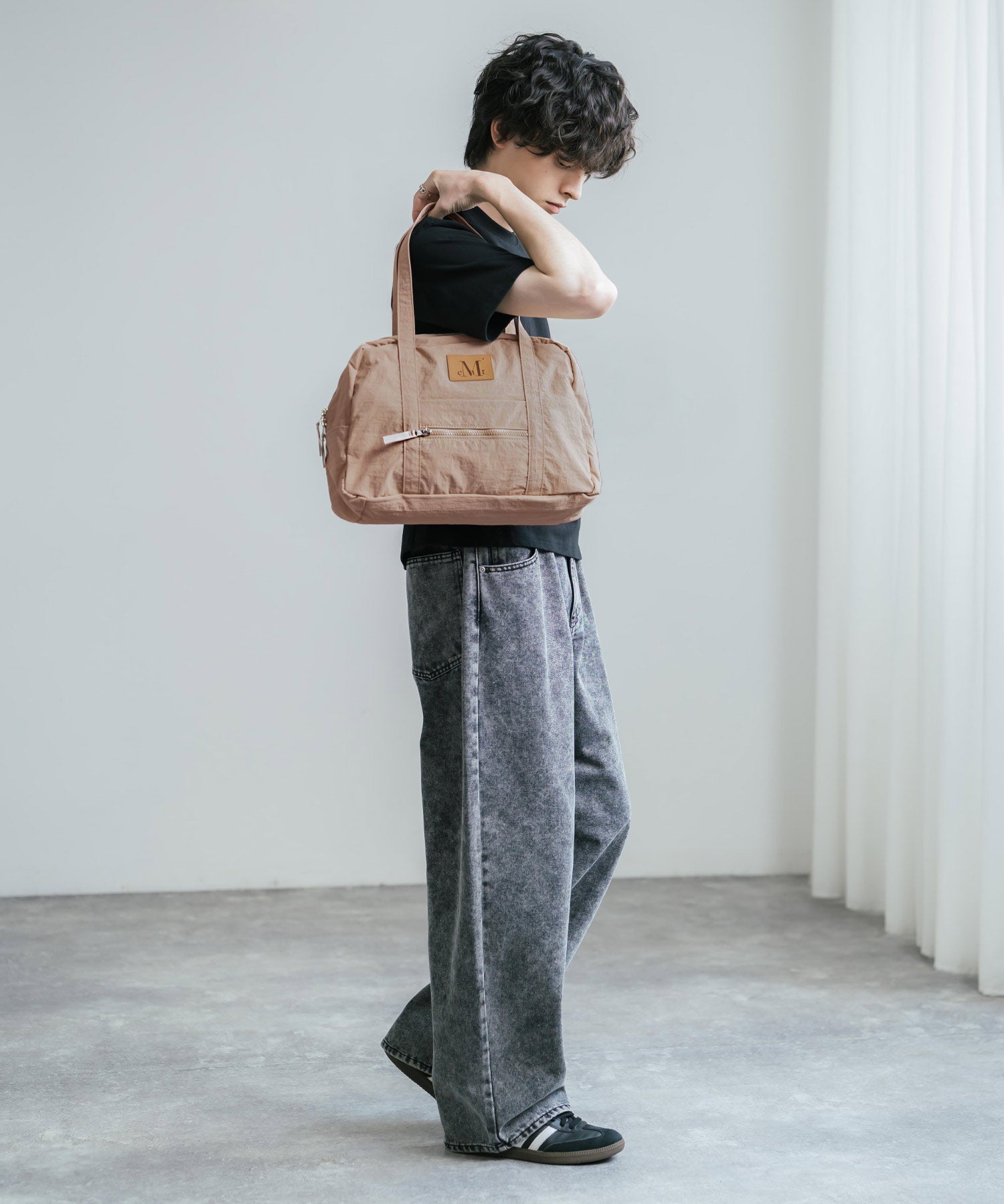 MUCENT ムセント AMANDA FRONT POCKET SHOULDER BAG UNISEX ボストンバッグ/ショルダーバッグ 16039