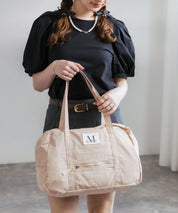 MUCENT ムセント AMANDA FRONT POCKET SHOULDER BAG UNISEX ボストンバッグ/ショルダーバッグ 16039