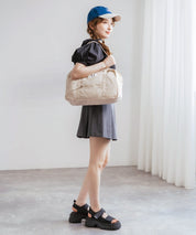 MUCENT ムセント AMANDA FRONT POCKET SHOULDER BAG UNISEX ボストンバッグ/ショルダーバッグ 16039