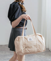 MUCENT ムセント AMANDA FRONT POCKET SHOULDER BAG UNISEX ボストンバッグ/ショルダーバッグ 16039