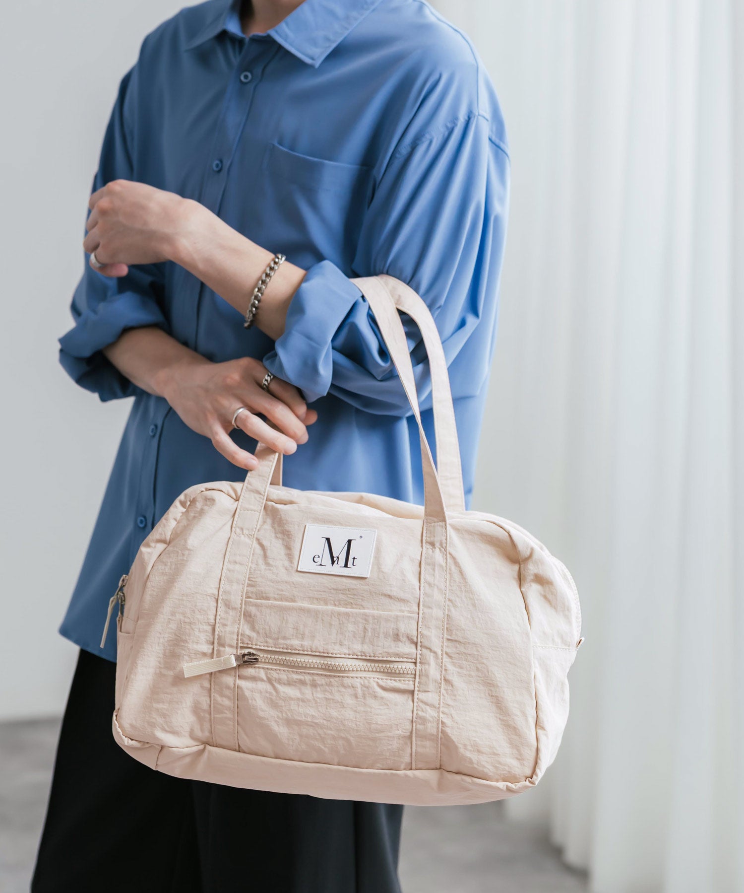 MUCENT ムセント AMANDA FRONT POCKET SHOULDER BAG UNISEX ボストンバッグ/ショルダーバッグ 16039