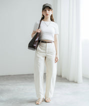 MUCENT ムセント ARMAND FRONT BUCKLE LEATHER SHOULDER BAG UNISEX PUレザーバッグ 16040