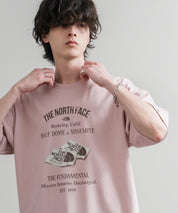 日本未展開モデル THE NORTH FACE ザ・ノースフェイス WHITE LABEL ホワイトレーベル RETRO S/S R/TEE 半袖プリントTシャツ 16063
