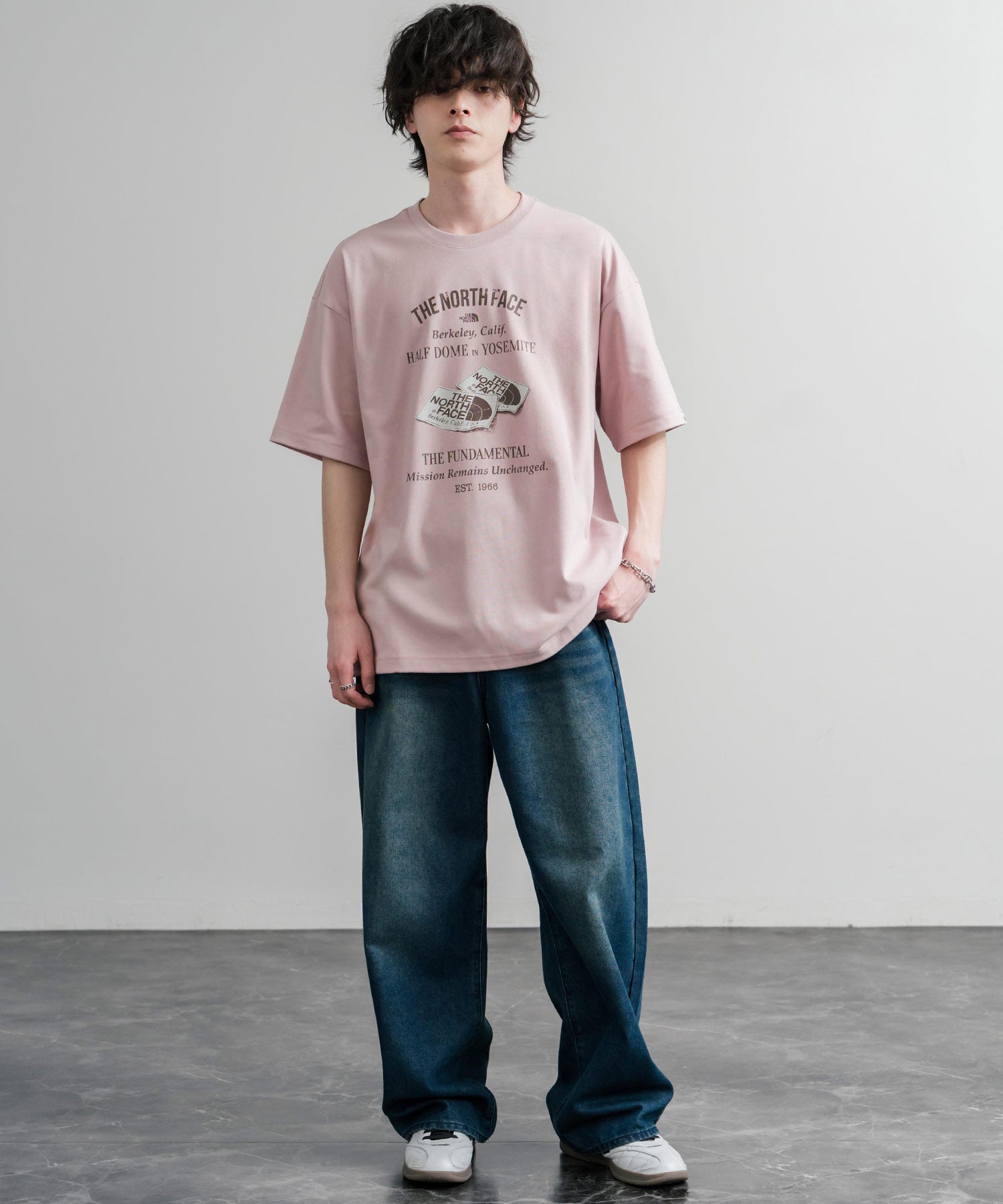 アジョリー　フェイスプリントカットソー　size L 定番さらさらフライス 顔料プリントカットソー｜アトリエドール公式