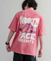 日本未展開モデル THE NORTH FACE WHITE LABEL HALF DOME S/S R/TEE 接触冷感バックプリント半袖Tシャツ 16064