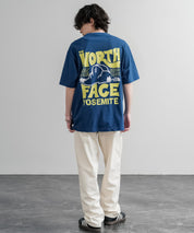 日本未展開モデル THE NORTH FACE WHITE LABEL HALF DOME S/S R/TEE 接触冷感バックプリント半袖Tシャツ 16064