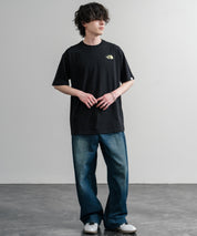 日本未展開モデル THE NORTH FACE WHITE LABEL HALF DOME S/S R/TEE 接触冷感バックプリント半袖Tシャツ 16064