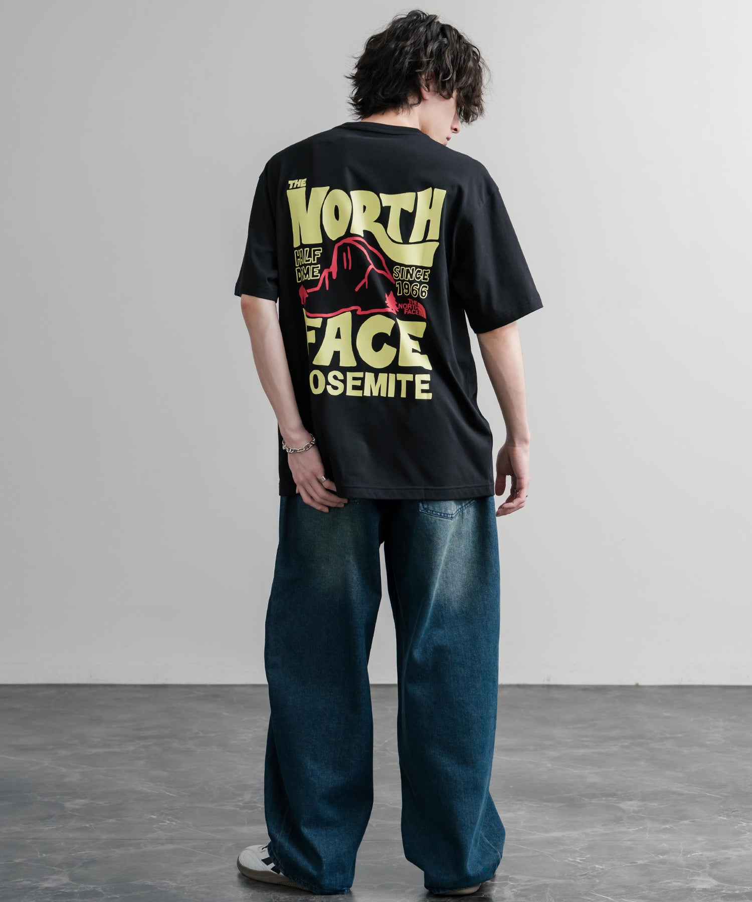 【週末限定価格】HOMBRE NINO バックプリントLIFE Tシャツ Hombre Nino x FRUIT OF THE LOOM 2PACK TEE