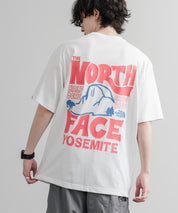 日本未展開モデル THE NORTH FACE WHITE LABEL HALF DOME S/S R/TEE 接触冷感バックプリント半袖Tシャツ 16064