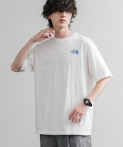 日本未展開モデル THE NORTH FACE WHITE LABEL HALF DOME S/S R/TEE 接触冷感バックプリント半袖Tシャツ 16064