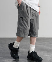 日本未展開モデル THE NORTH FACE ザ・ノースフェイス WHITE LABEL ホワイトレーベル SHELDON BERMUDA ナイロンワイドハーフパンツ 16065
