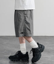 日本未展開モデル THE NORTH FACE ザ・ノースフェイス WHITE LABEL ホワイトレーベル SHELDON BERMUDA ナイロンワイドハーフパンツ 16065