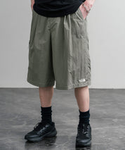 日本未展開モデル THE NORTH FACE ザ・ノースフェイス WHITE LABEL ホワイトレーベル SHELDON BERMUDA ナイロンワイドハーフパンツ 16065